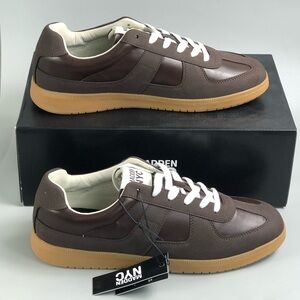 Madden NYC Men's Brown Low-Top Sneakers  Size 10